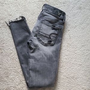 American Eagle super low jegging